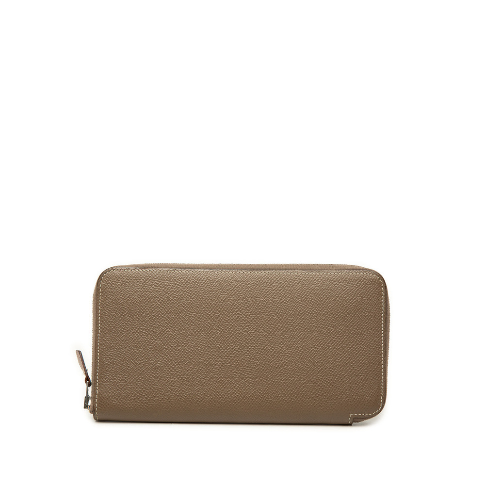 Pre-Loved Hermes Epsom Azap Silk In Long Wallet